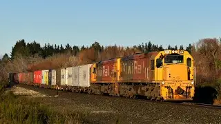 KiwiRail Freight 736 on the Main North Line - July 2021 (HD)