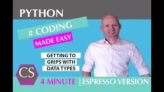PYTHON DATA TYPES: An express introduction to using different data types in python.