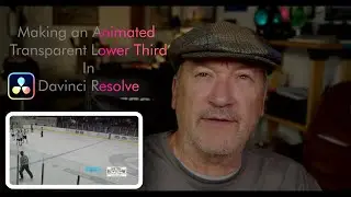 Making an Animated Power Play Lower Third in Davinci Resolve