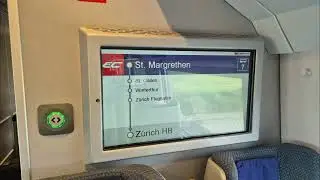 SBB Ansage Willkommen in der Schweiz St. Margrethen