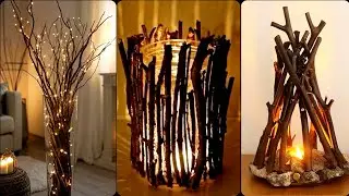 👌DIY Natural Twig Craft DIY 🌿 | Simple Handmade Home Decor Ideas 😍#diy#viral#craft#homedecor#art 