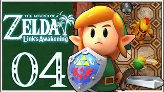 Legend of Zelda Link's Awakening Walkthrough Part 4 Kanalet Castle Golden Feathers (Nintendo Switch)