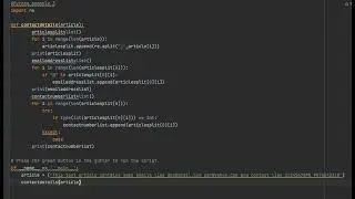 Python example 3 | extract email and number from article
