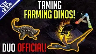 TAMING FARMING DINOS | Duo Official PvP - Ep. 9 - Ark: Survival Evolved