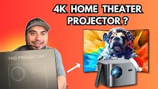Best Budget 4K Projector? Groview Full HD Projector Unboxing & Review!