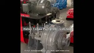 15KW Electric slurry pump operarions flow rate 60m3/h, Head 12m