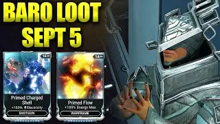 New Domestik Drone! Warframe Baro Ki'Teer September 5!
