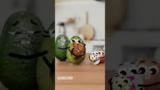 Goodland | Avocado and eggs #cartoon #doodles #animation #funny