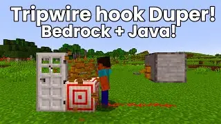Tripwire Hook Duper Farm (1.21 - 1.21.8) Bedrock & Java!