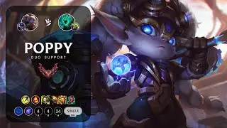 Poppy Support vs Thresh - EUW Grandmaster Patch 13.5