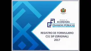 Registro C31 SIP Original