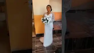 DIY wedding dress sneak pip #fashion #dress #viral #styles #sewing
