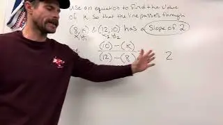 Slope Constant Rate of Change