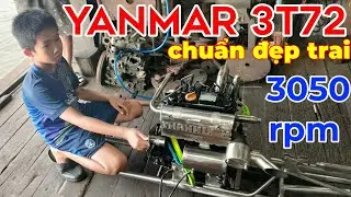 Yanmar 3t72 _18 HP trọn bộ gi&agrave;n cầu Inox của anh Thanh Li&ecirc;m _An Giang / 0945.8285.89 Năm Đo&agrave;n