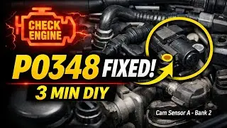 AUDI P0345 Engine Code Explained & Fixed in 3 Minutes (DIY)