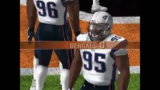 Madden 08 Divisional Round Patriots @ Bengals!