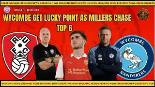 Rotherham United Show | Wycombe Draw & Hamshaw Debate