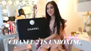 CHANEL 21S SMALL BABY PINK CHEVRON FLAP UNBOXING (LIMITED) | TRUE SAKURA PINK OR NOT??