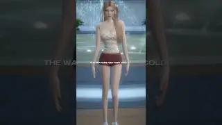 The glow up🔥😍 #sims4shorts #sims4 #glowup #weightloss #serenity #kpop