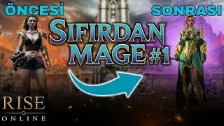 SIFIRDAN MAGE BÖLÜM #1 🔥 | RISE ONLINE
