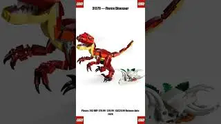 LEGO Fierce Dinosaur (31379) | 283 Pieces #shorts