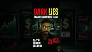 Dark side of content creation #money #scams
