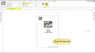 webPDF - How to create and detect barcodes in a PDF