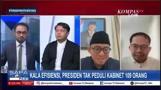 Kala Efisiensi, Namun Presiden Tak Peduli Jumlah Kabinet Sampai 109 Orang   #dialog