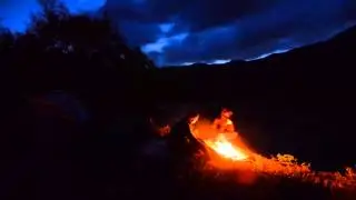 Portitsa Canyon timelaps