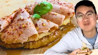 Candied Croissant w/ INSANE Burrata Cheese | Vegan