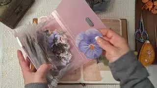 ASMR Scrapbooking mushrooms
