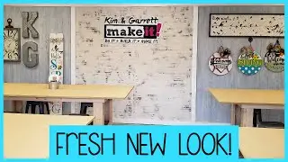 DIY Workshop Craft Room Makeover