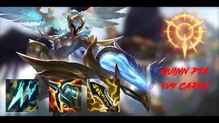 PTA QUINN IS DA WAE!!! | Quinn ADC Gameplay and Build