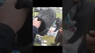 Cool deal on crocs #carboot #shorts #carbootfinds #ebayreseller #vinted #vintedseller #carboothaul