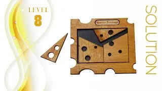 Quattro Formaggi a wood puzzle from Jean Claude Constantin - Solution