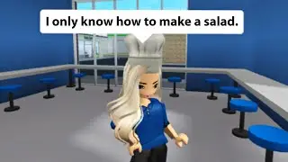Kardashians at a Fast Food Job | ROBLOX Bloxburg Skit