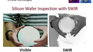 Seeing Through Silicon Wafers with a Short Wave Infrared (SWIR) Camera Video