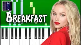 Dove Cameron - Breakfast - Piano Tutorial