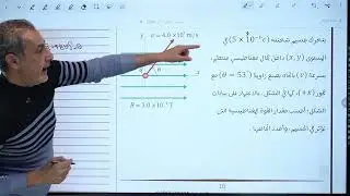 القوة المغناطيسية المؤثرة في شحنة   الجزء 2