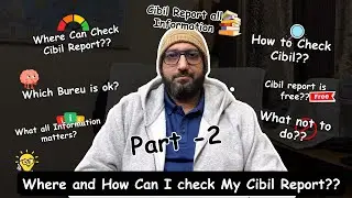 Where and How Can I check My Cibil Report??