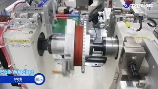 Linear Motor Coil Winding Machine for High Aspect Ratio Air Core Coils