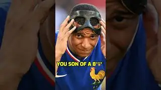 Mabbpe to Lewandowski : You son of a b*** France vs Poland #euro2024 #france #poland #mbappe