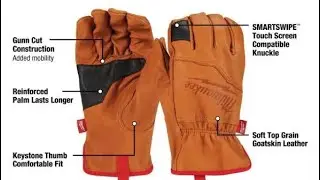 Milwaukee Goatskin Work Gloves Super Sale 🙌🙌