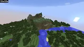 MINEACRAFT UPDATE - Snapshot 18w08a