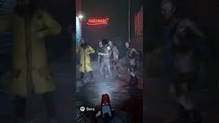 Resident Evil zombie dance party.