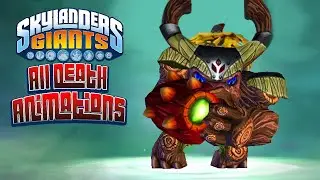 ALL DEATH ANIMATIONS - Skylanders Giants