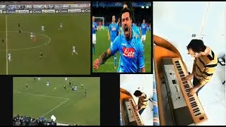 For E. Lavezzi's 40th (May 3): Is Lavezzi (parody by L Sepe on G. Ferreri's Novembre), Vers. Strings