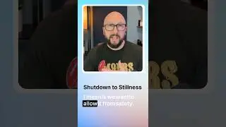 Shutdown to Stillness  #polyvagaltheory  #traumainformed #dorsalvagal