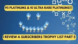 Trophy List Review - Racing Expert Trophy Hunter (95 Plats / 10 Ultra Rare)