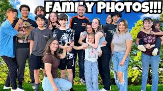 Large Family PHOTO SHOOT | Who Is missing Featuring Liene PixCut S1 Photo Sticker Printer and Cutter